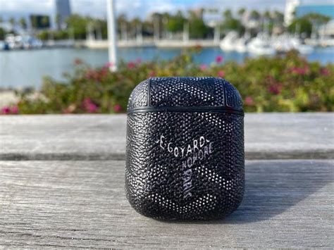 Thought you guys might like these hand made Goyard airpod 